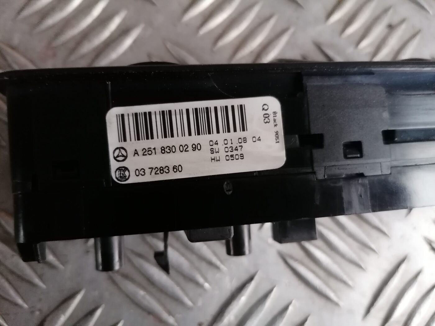 Šofera durvju slēdža pogas priekš MERCEDES BENZ ML280 2008 OBSIDIAN BLACK 5 Šofera durvju slēdža pogas priekš MERCEDES BENZ ML280 2008 OBSIDIAN BLACK