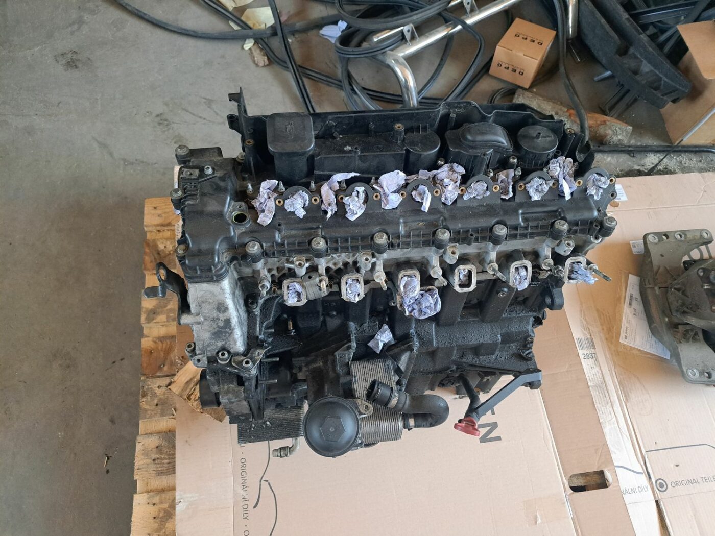 Dzinējs priekš BMW 525 E60 2004 BLACK 7 Dzinējs priekš BMW 525 E60 2004 BLACK