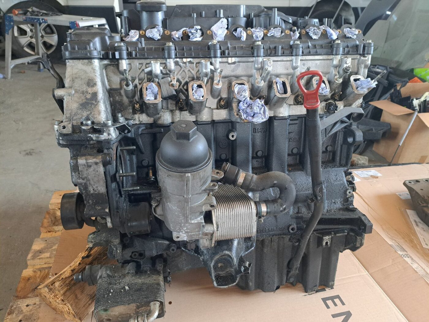 Dzinējs priekš BMW 525 E60 2004 BLACK 6 Dzinējs priekš BMW 525 E60 2004 BLACK