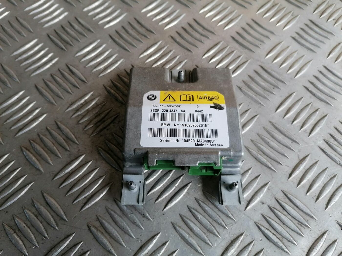 Drošības spilvena vadības bloks priekš BMW 525 E60 2004 BLACK 2 Drošības spilvena vadības bloks priekš BMW 525 E60 2004 BLACK