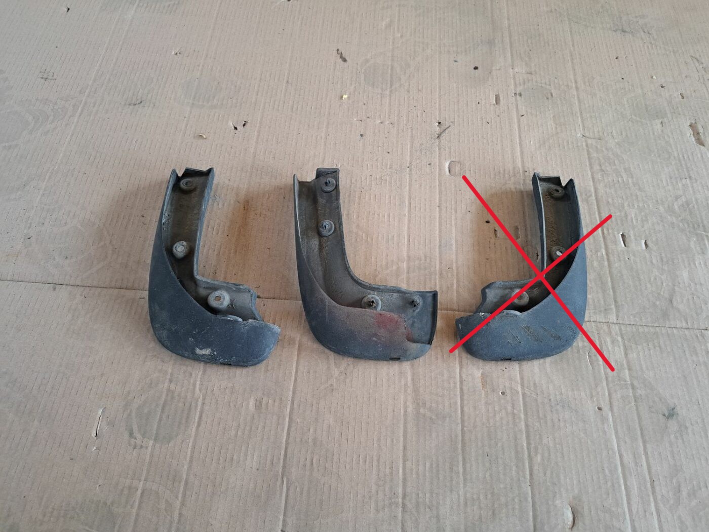 Aizmugurējais labais dubļusargs priekš OPEL CORSA 2007 1 Aizmugurējais labais dubļusargs priekš OPEL CORSA 2007