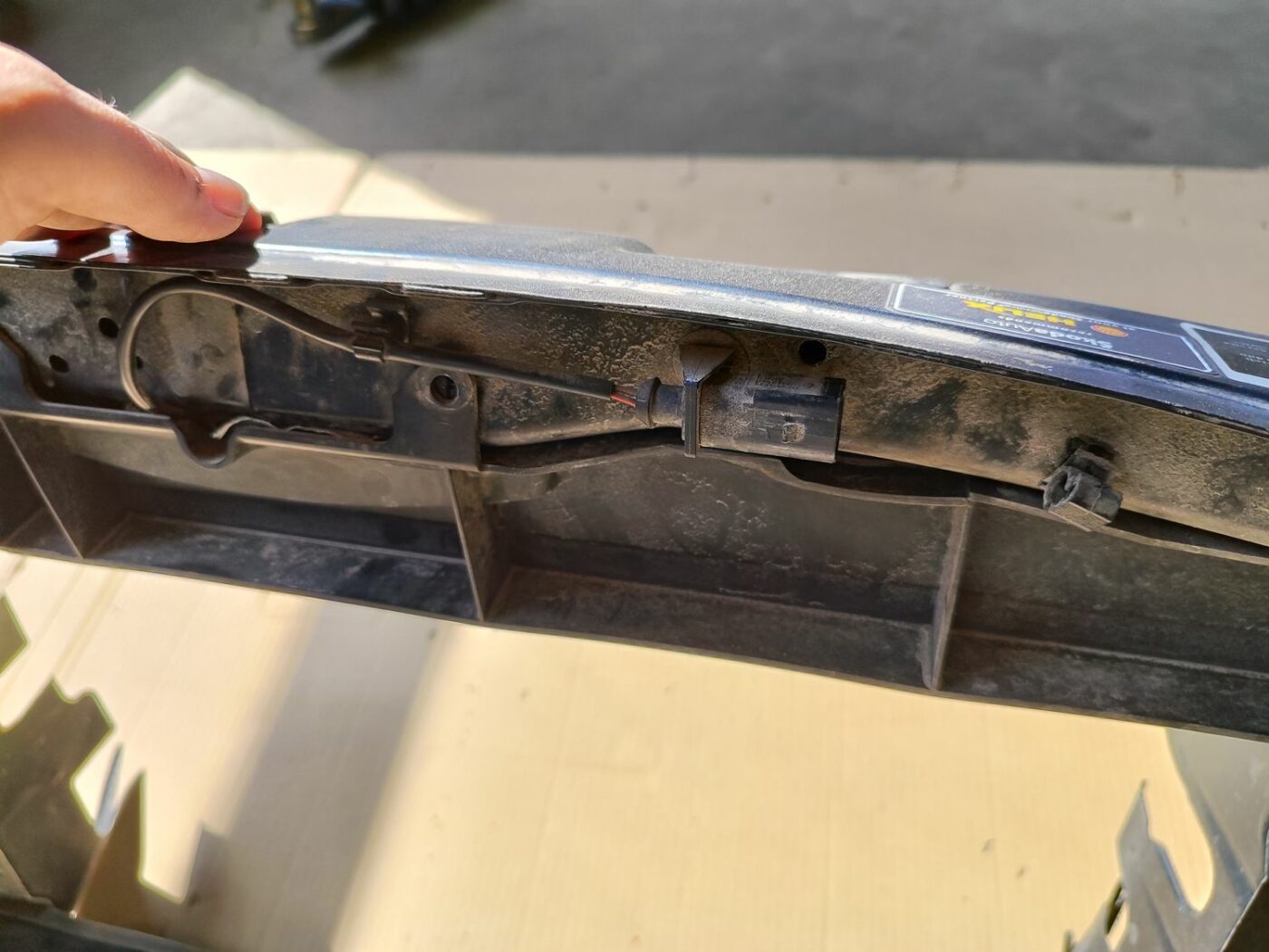 Priekšējā radiatora rāmis priekš SKODA OCTAVIA 2008 4 Priekšējā radiatora rāmis priekš SKODA OCTAVIA 2008