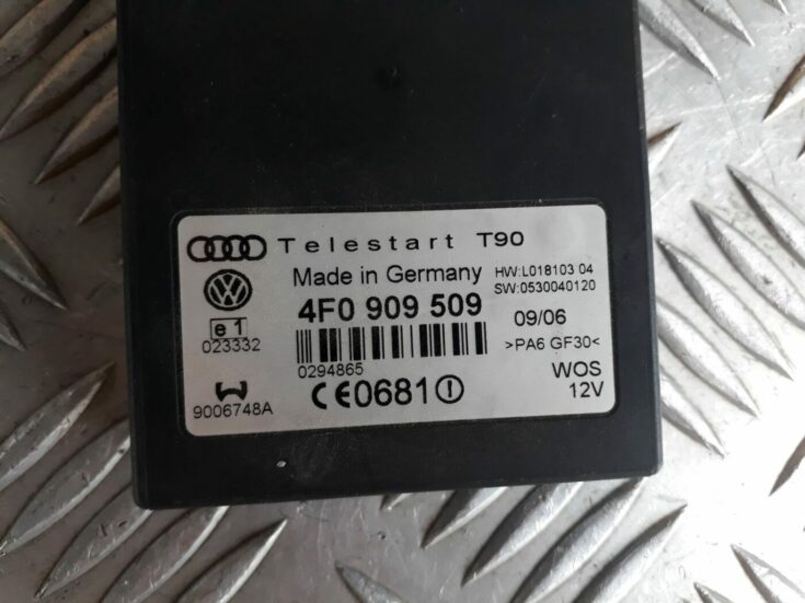 Autonoma sildītāja (Webasto) vadības bloks priekš AUDI A6 AVANT 2006