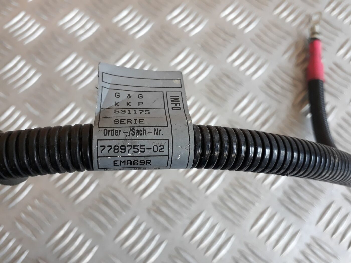 Startera un ģeneratora vads priekš BMW 530D E61 2006 TOURING BLUE 3 Startera un ģeneratora vads priekš BMW 530D E61 2006 TOURING BLUE