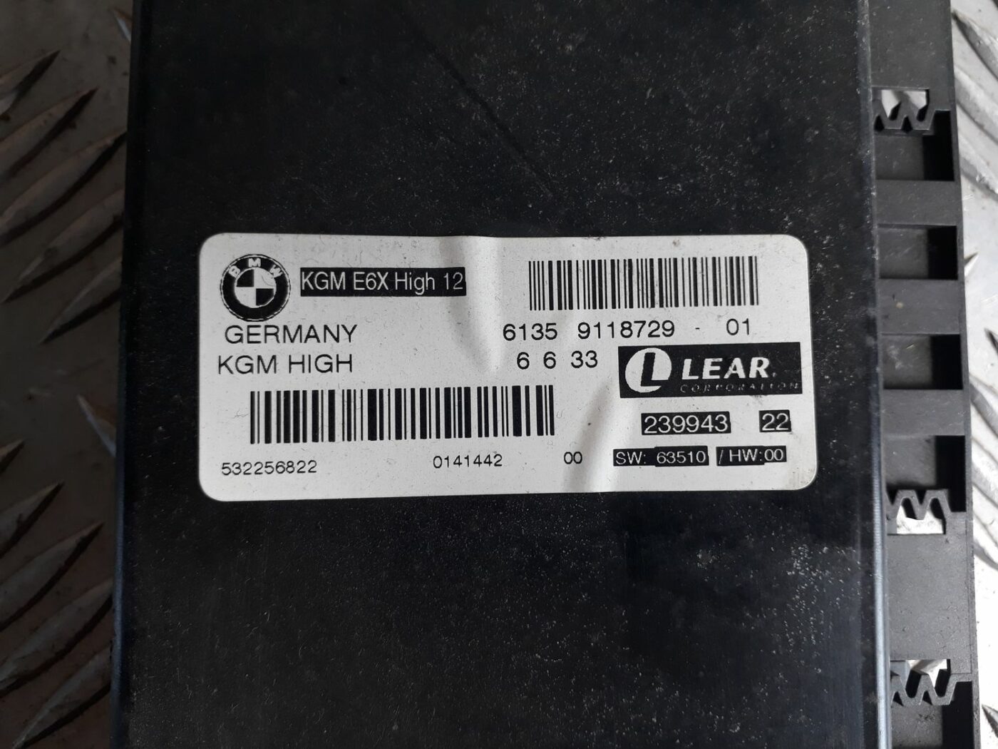 Komforta vadības bloks priekš BMW 530D E61 2006 TOURING BLUE 3 Komforta vadības bloks priekš BMW 530D E61 2006 TOURING BLUE