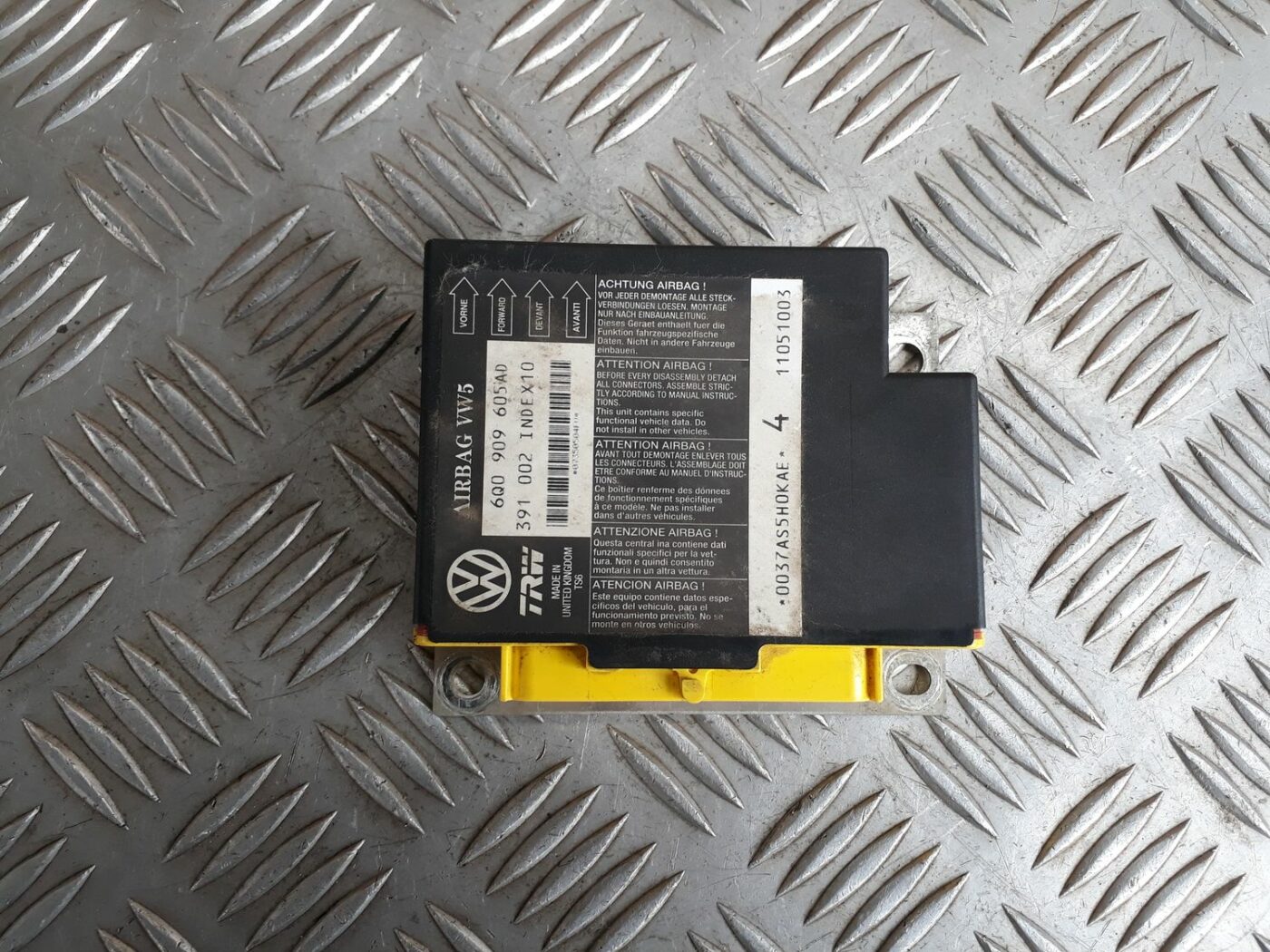 Drošības spilvena vadības bloks priekš SEAT IBIZA 2005 2 Drošības spilvena vadības bloks priekš SEAT IBIZA 2005