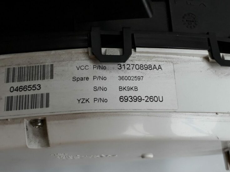 Spidometrs priekš VOLVO V70 2010