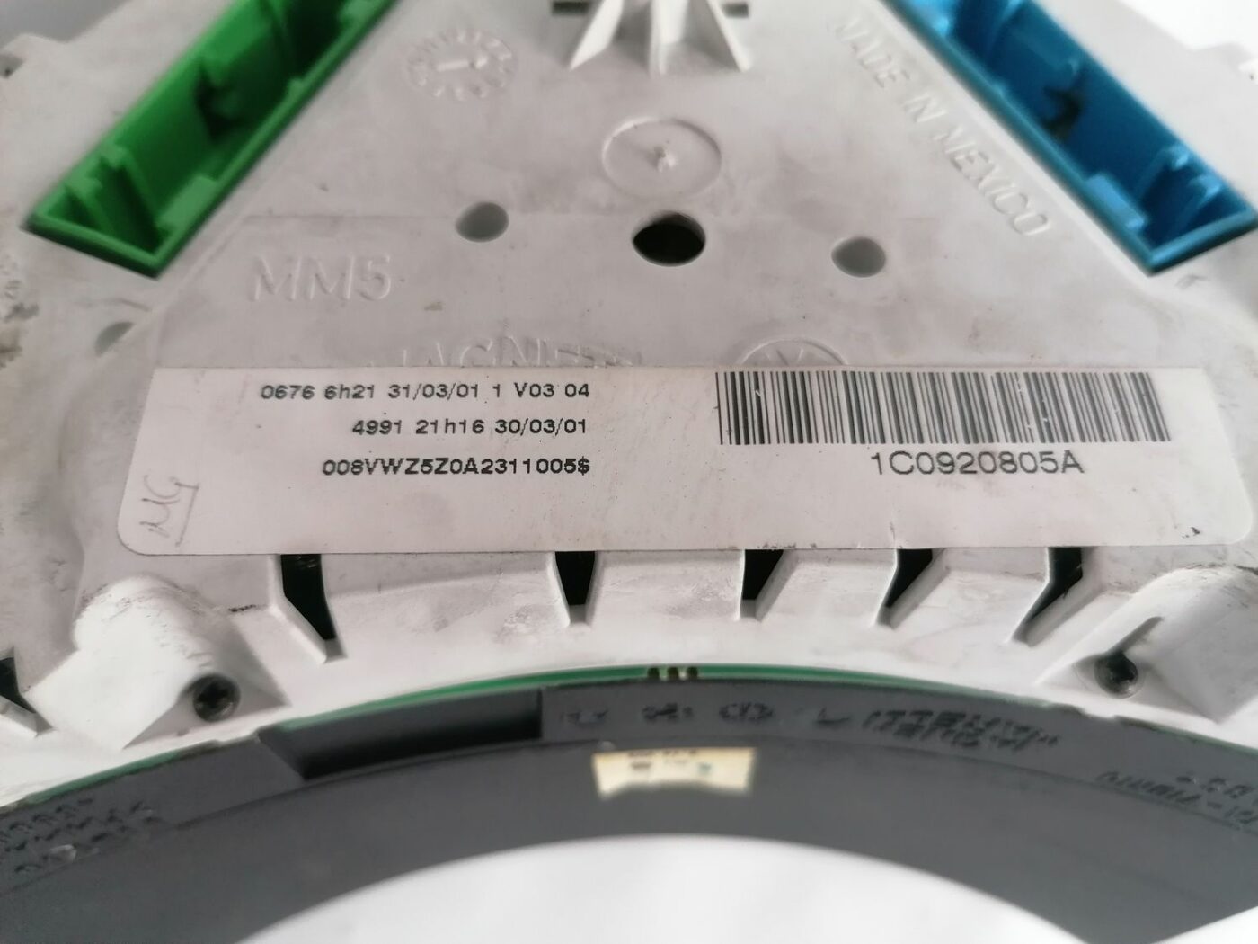 Spidometrs priekš VW NEW BEETLE 2001 4 Spidometrs priekš VW NEW BEETLE 2001