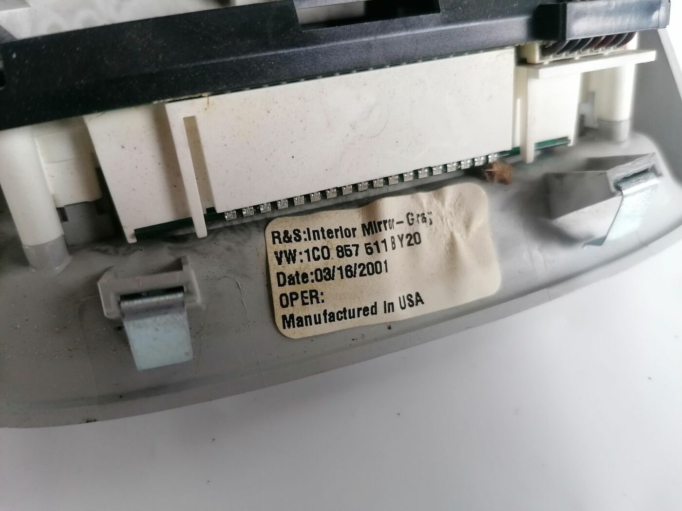 Salona atpakaļskata spogulis priekš VW NEW BEETLE 2001 7 Salona atpakaļskata spogulis priekš VW NEW BEETLE 2001