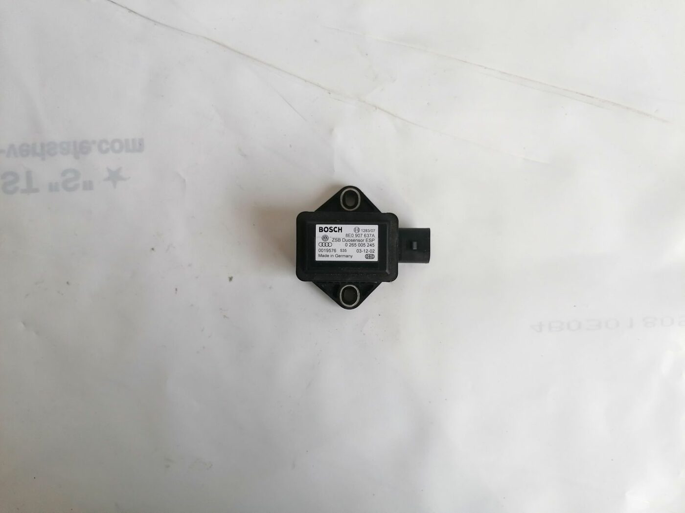 ESP ātruma devējs priekš VW PASSAT 2003 UNIVERSAL BLUE 1 ESP ātruma devējs priekš VW PASSAT 2003 UNIVERSAL BLUE