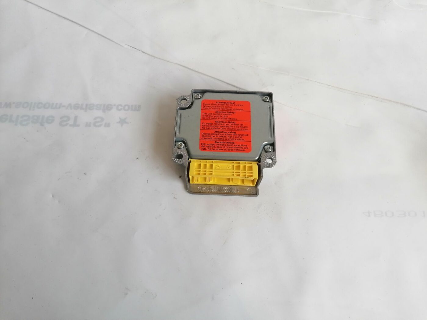 Drošības spilvena vadības bloks priekš VW PASSAT 2003 UNIVERSAL BLUE 1 Drošības spilvena vadības bloks priekš VW PASSAT 2003 UNIVERSAL BLUE