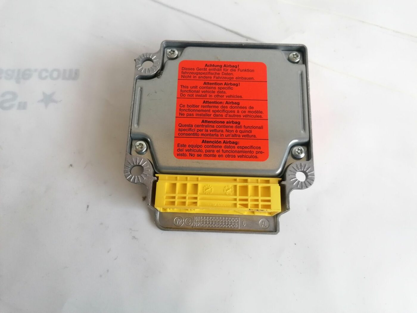 Drošības spilvena vadības bloks priekš VW PASSAT 2003 UNIVERSAL BLUE 2 Drošības spilvena vadības bloks priekš VW PASSAT 2003 UNIVERSAL BLUE