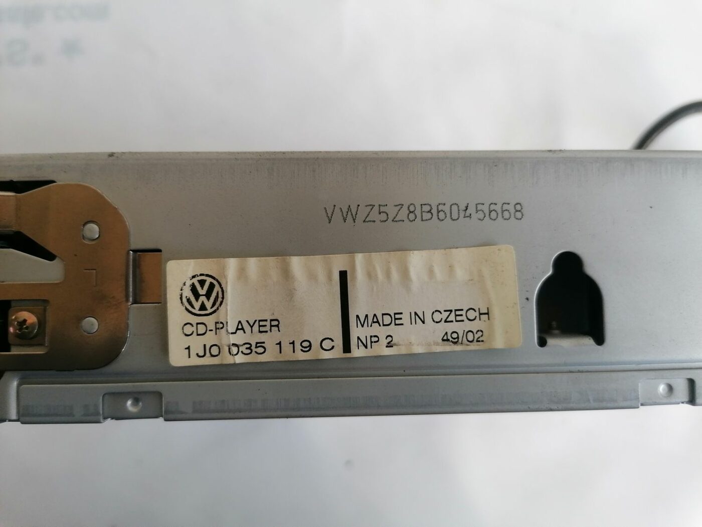 CD/DVD/Navigācijas bloks priekš VW PASSAT 2003 UNIVERSAL BLUE 3 CD/DVD/Navigācijas bloks priekš VW PASSAT 2003 UNIVERSAL BLUE