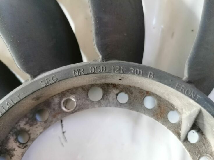 Dzesēšanas radiatora ventilators priekš VW PASSAT 2003 UNIVERSAL BLUE