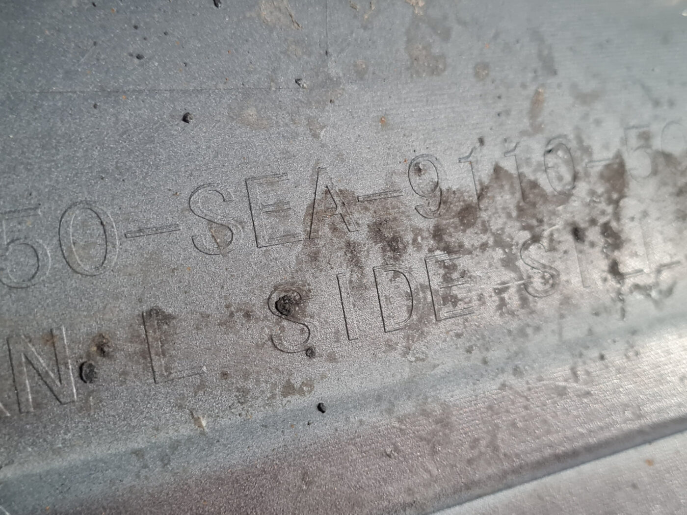 Ārēja sliekšņa kreisa uzlika priekš HONDA ACCORD 2008 8 Ārēja sliekšņa kreisa uzlika priekš HONDA ACCORD 2008