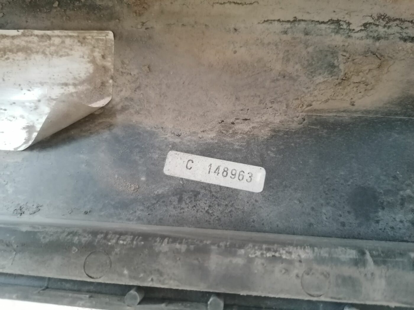 Ārēja sliekšņa kreisa uzlika priekš OPEL VECTRA C 2002 3 Ārēja sliekšņa kreisa uzlika priekš OPEL VECTRA C 2002