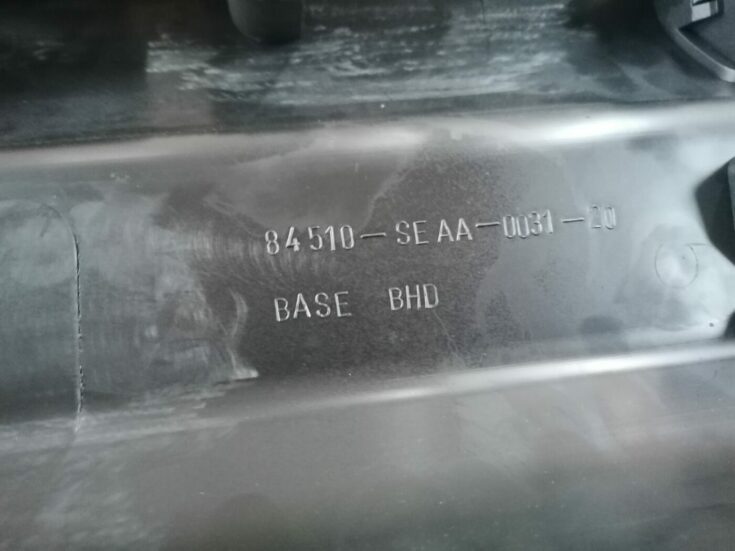 Bagāžnieka nodalījuma plastmasa priekš HONDA ACCORD 2008