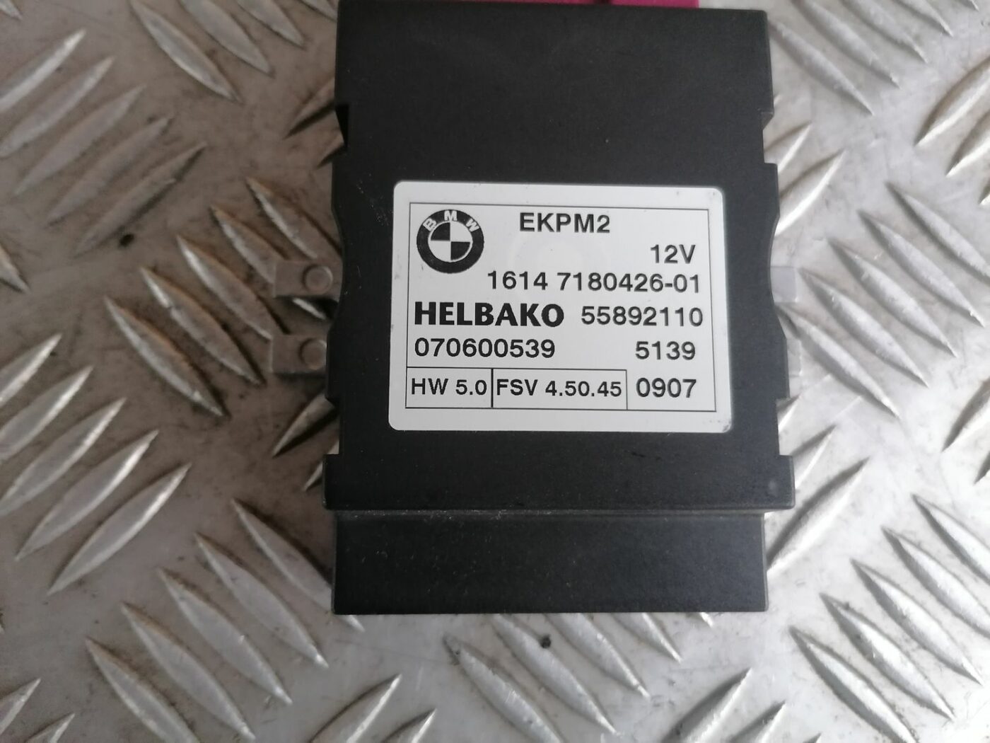 Degvielas sūkņa vadības bloks priekš BMW 1 E87 2007 GRAPHITE 5 Degvielas sūkņa vadības bloks priekš BMW 1 E87 2007 GRAPHITE