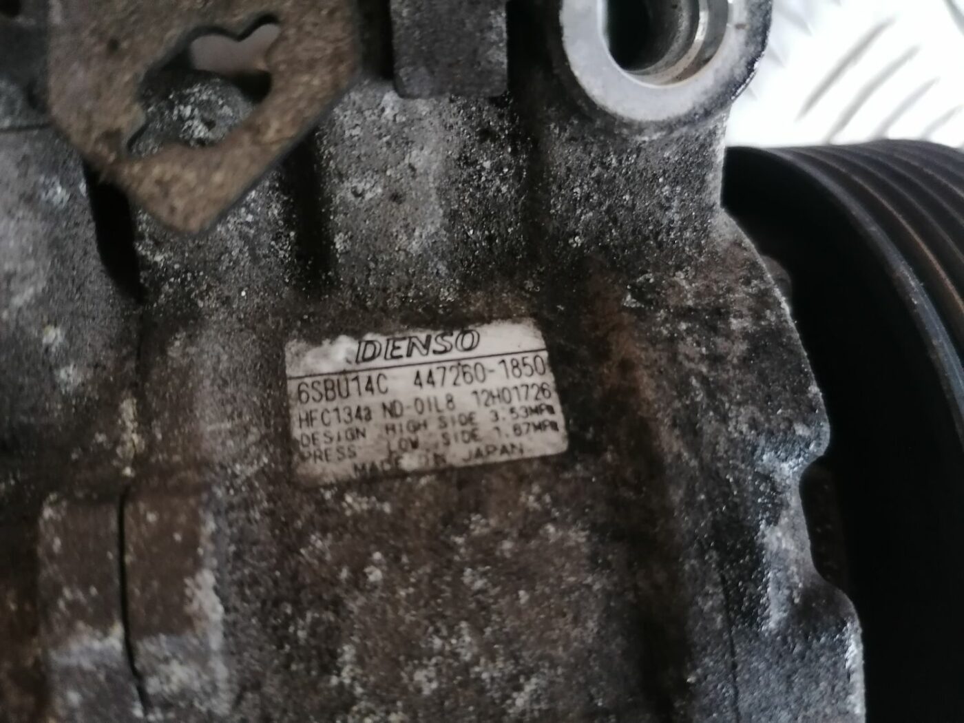 Gaisa kondicioniera kompresors priekš BMW 1 E87 2007 GRAPHITE 7 Gaisa kondicioniera kompresors priekš BMW 1 E87 2007 GRAPHITE