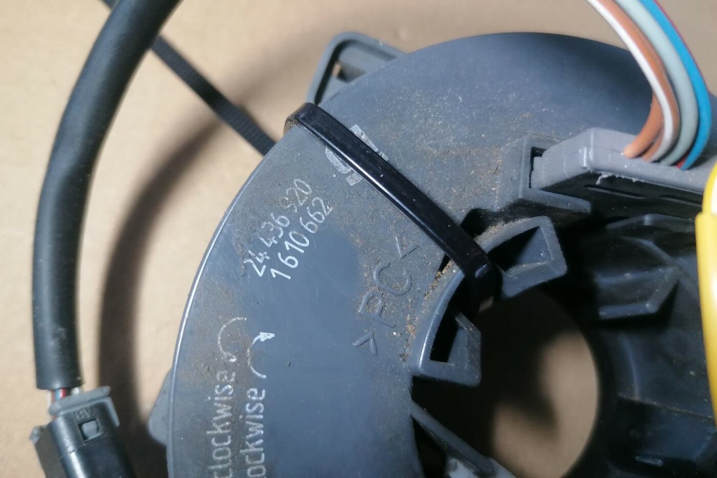 Drošības spilvena slīdgredzens priekš OPEL ZAFIRA 2002 6 Drošības spilvena slīdgredzens priekš OPEL ZAFIRA 2002