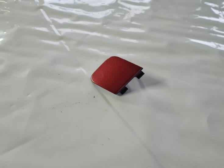 Aizmugurēja bufera vilkšanas āķa vāks priekš CITROEN C4 2006-2