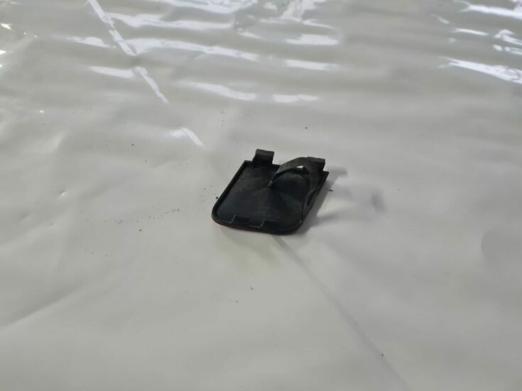 Aizmugurēja bufera vilkšanas āķa vāks priekš CITROEN C4 2006-2