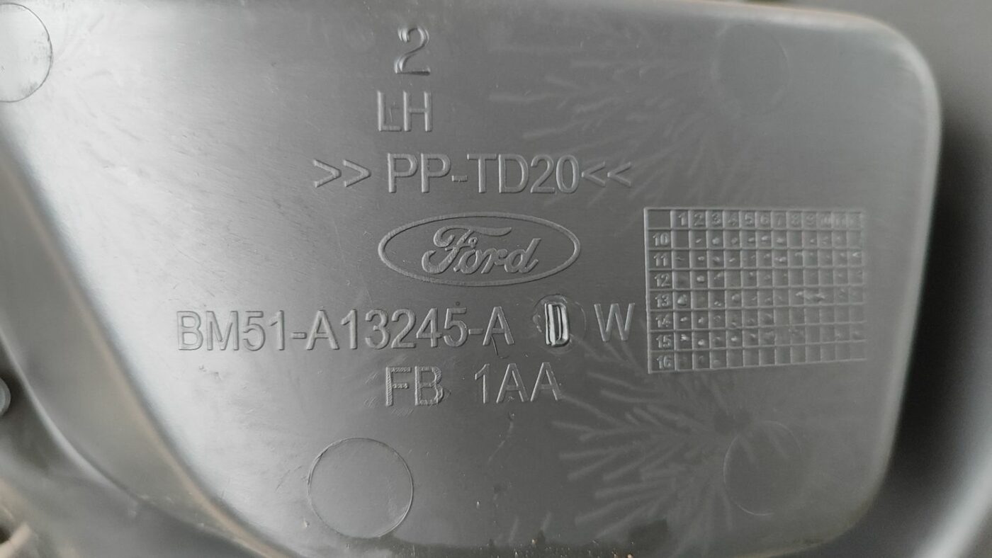 Sliekšņa aizmugurēja kreisa uzlika (salonā) priekš FORD FOCUS 2016 UNIVERSAL 3 Sliekšņa aizmugurēja kreisa uzlika (salonā) priekš FORD FOCUS 2016 UNIVERSAL