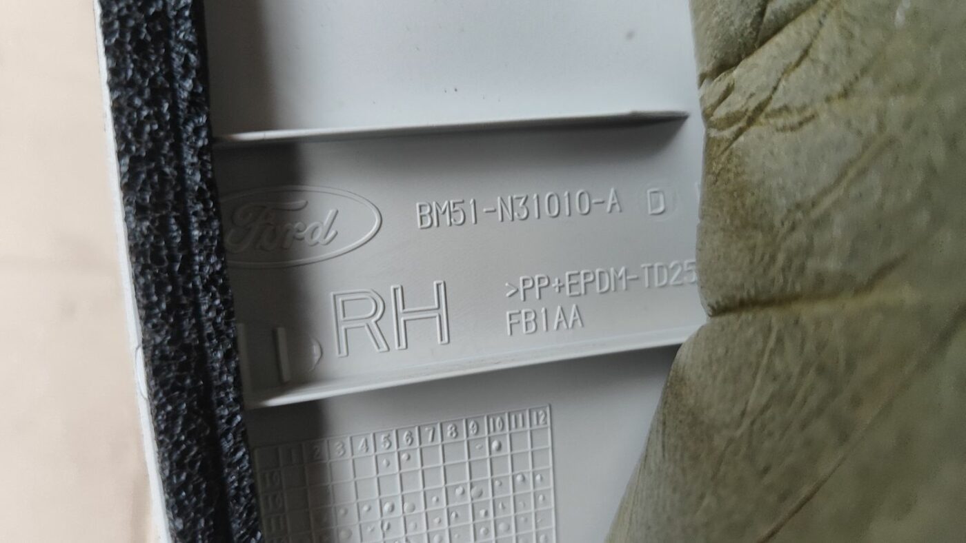 Bagažnieka nodalījuma statnes apdare priekš FORD FOCUS 2016 UNIVERSAL 3 Bagažnieka nodalījuma statnes apdare priekš FORD FOCUS 2016 UNIVERSAL