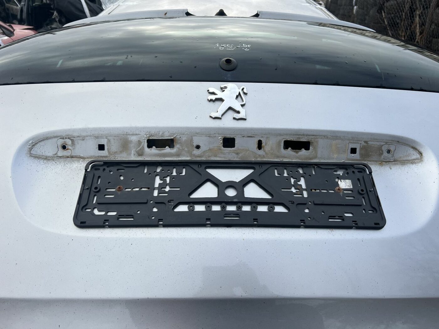 Bagāžnieka vāks priekš PEUGEOT 307 2003 10 Bagāžnieka vāks priekš PEUGEOT 307 2003