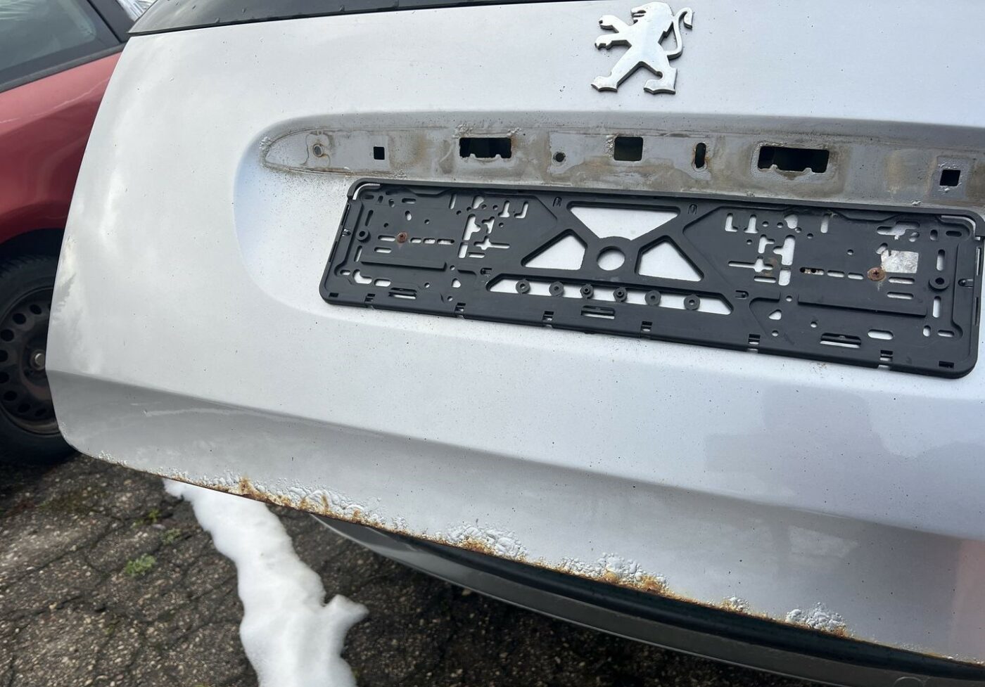 Bagāžnieka vāks priekš PEUGEOT 307 2003 7 Bagāžnieka vāks priekš PEUGEOT 307 2003