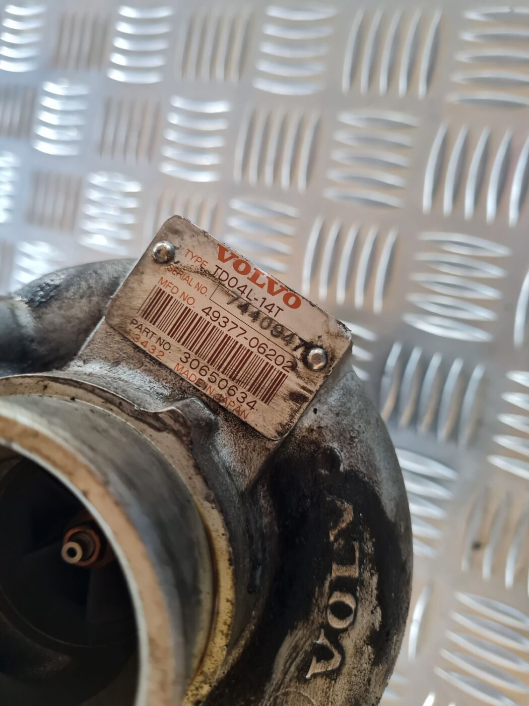 Turbīna priekš VOLVO S60 2008 4 Turbīna priekš VOLVO S60 2008