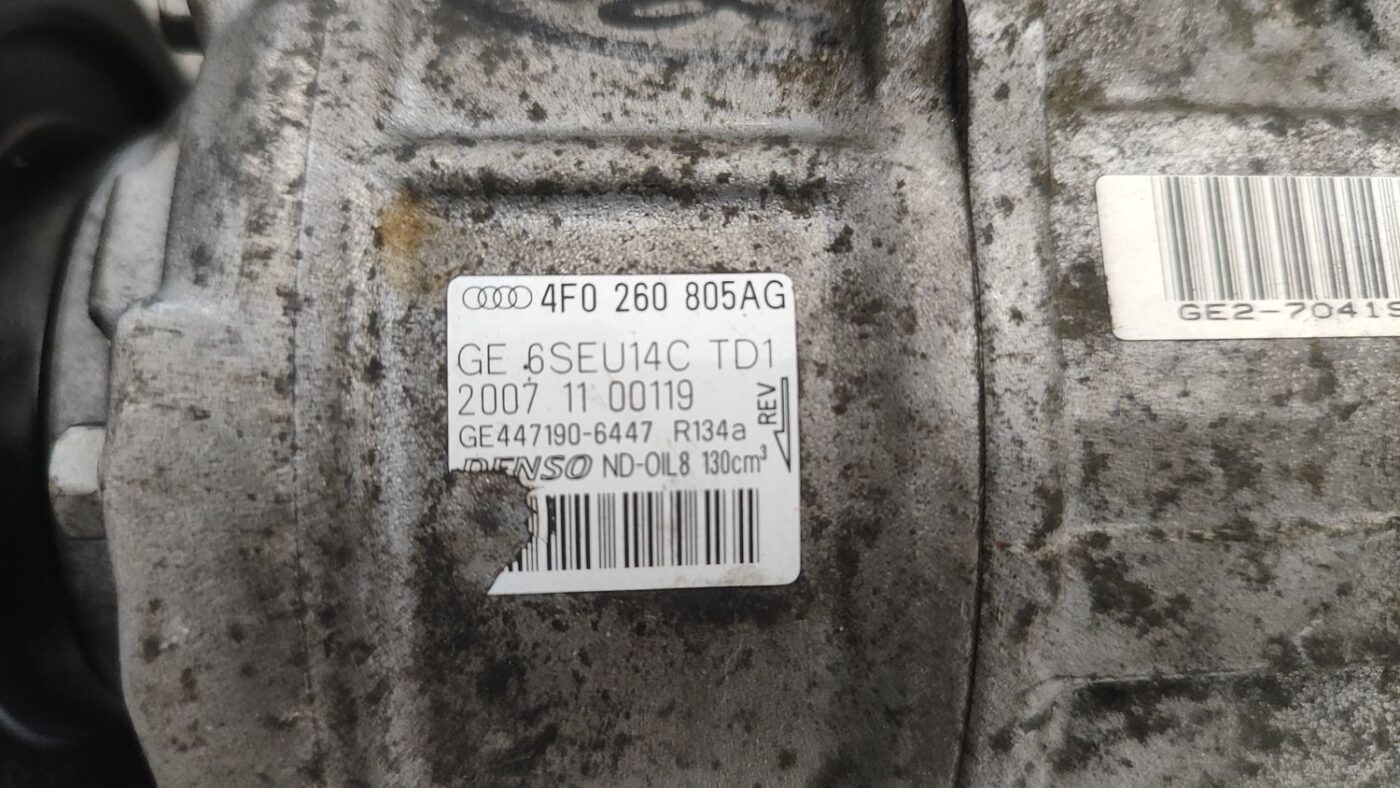 Gaisa kondicioniera kompresors priekš AUDI A6 AVANT 2007 QUATTRO 11 Gaisa kondicioniera kompresors priekš AUDI A6 AVANT 2007 QUATTRO