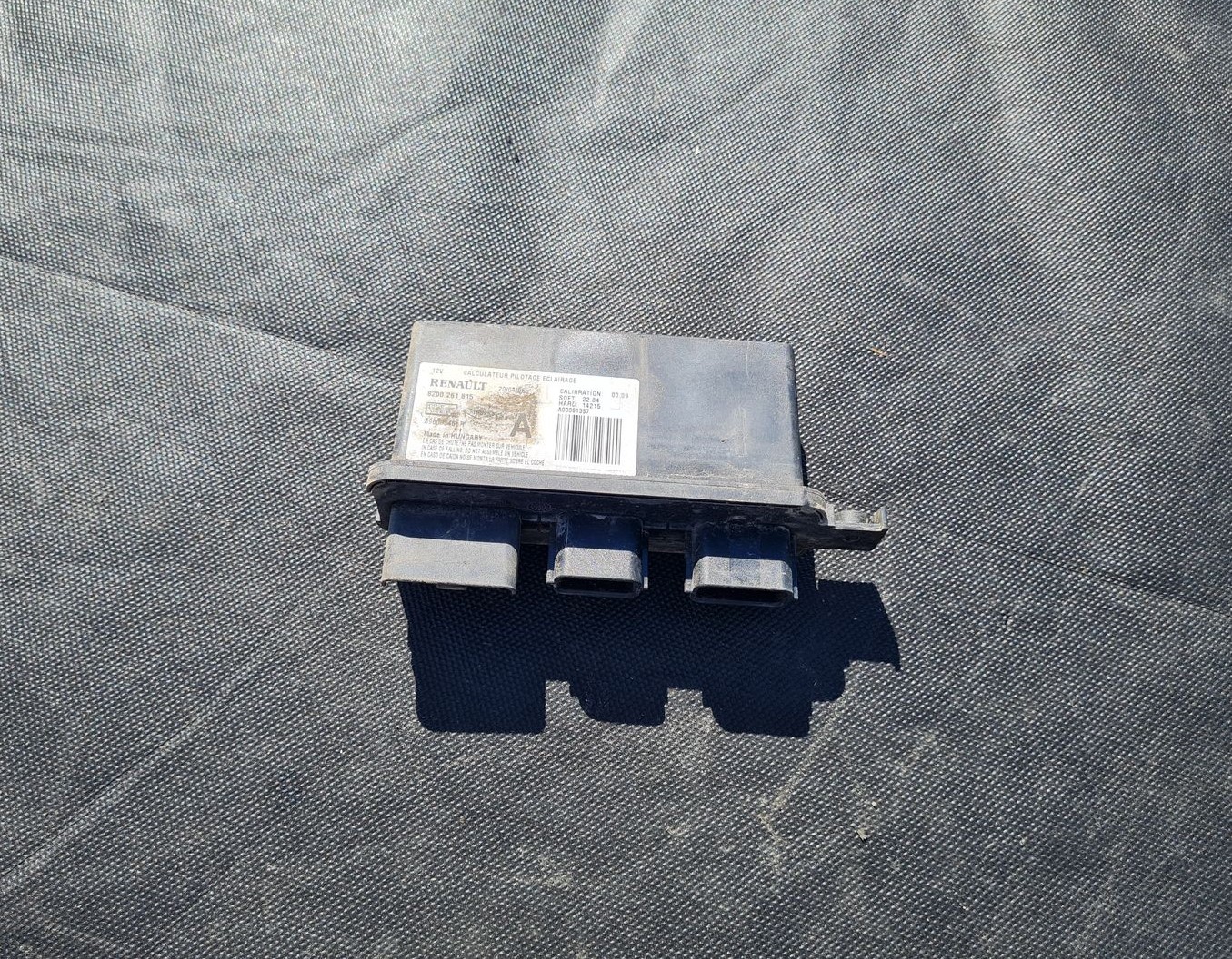 Gaismas vadības bloks priekš RENAULT ESPACE IV 2006 2 Gaismas vadības bloks priekš RENAULT ESPACE IV 2006