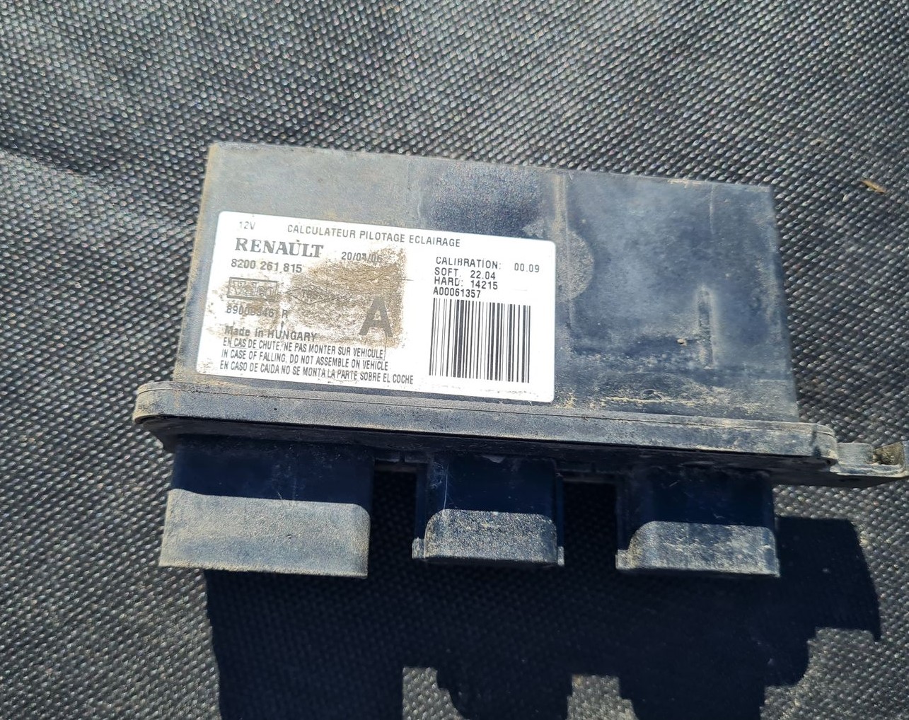 Gaismas vadības bloks priekš RENAULT ESPACE IV 2006 5 Gaismas vadības bloks priekš RENAULT ESPACE IV 2006