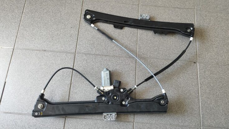 Stikla pacelšanas mehānisms priekšējais kreisais priekš BMW 525 E60 2004 BLACK