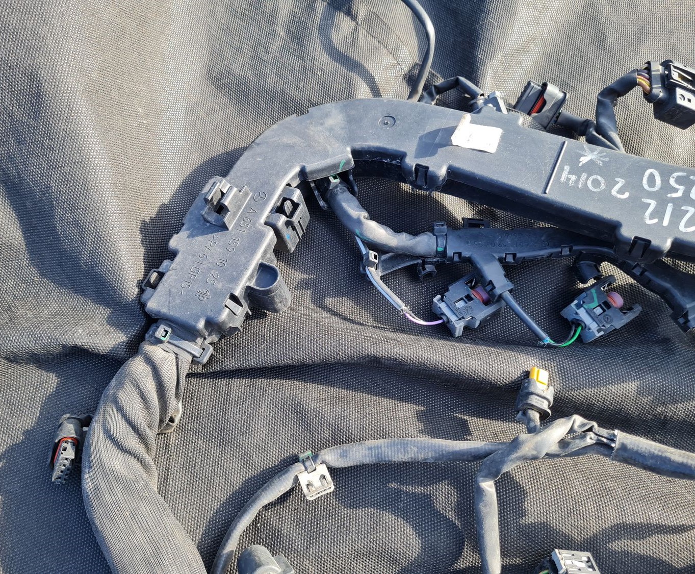 Dzinēja vadi priekš MERCEDES BENZ E250 W212 2014 5 Dzinēja vadi priekš MERCEDES BENZ E250 W212 2014