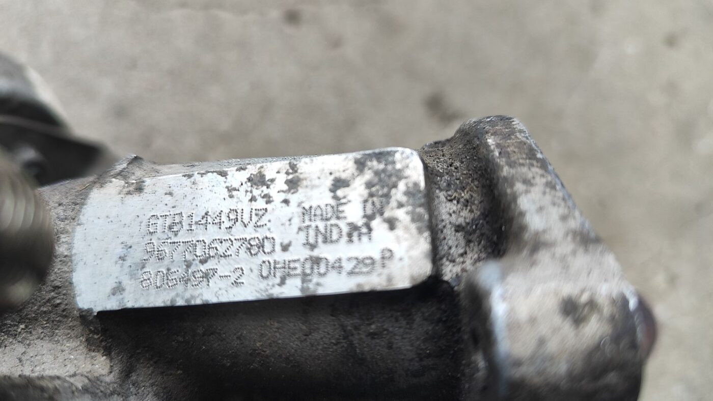 Turbīna priekš PEUGEOT 508 2012 7 Turbīna priekš PEUGEOT 508 2012