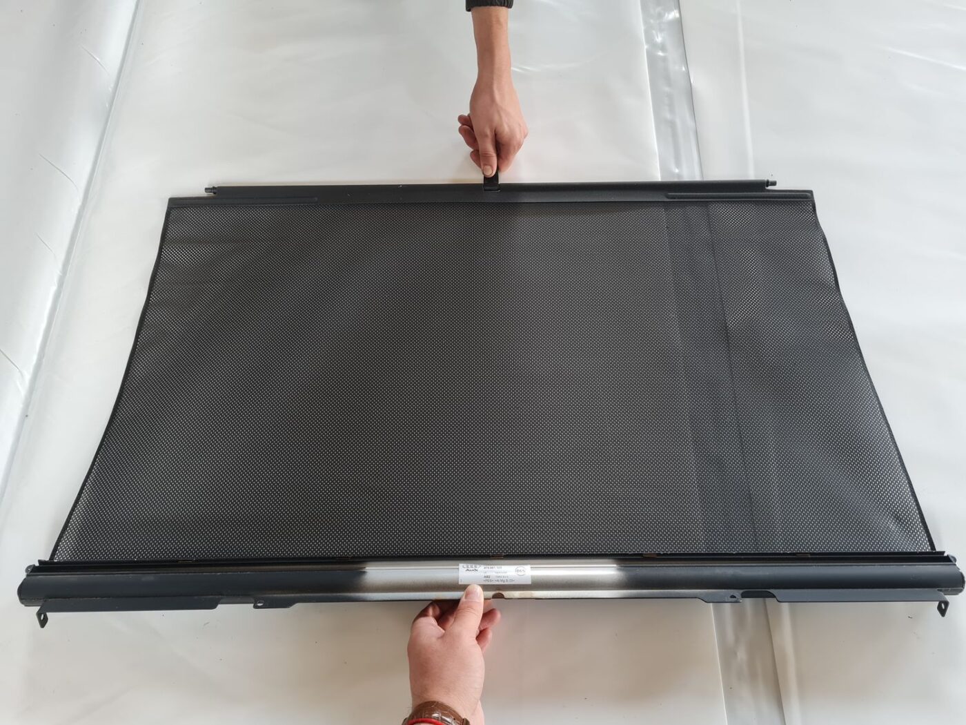 Bagāžnieka vāka saules aizsargs priekš AUDI A6 AVANT 2006 S-LINE 3 Bagāžnieka vāka saules aizsargs priekš AUDI A6 AVANT 2006 S-LINE