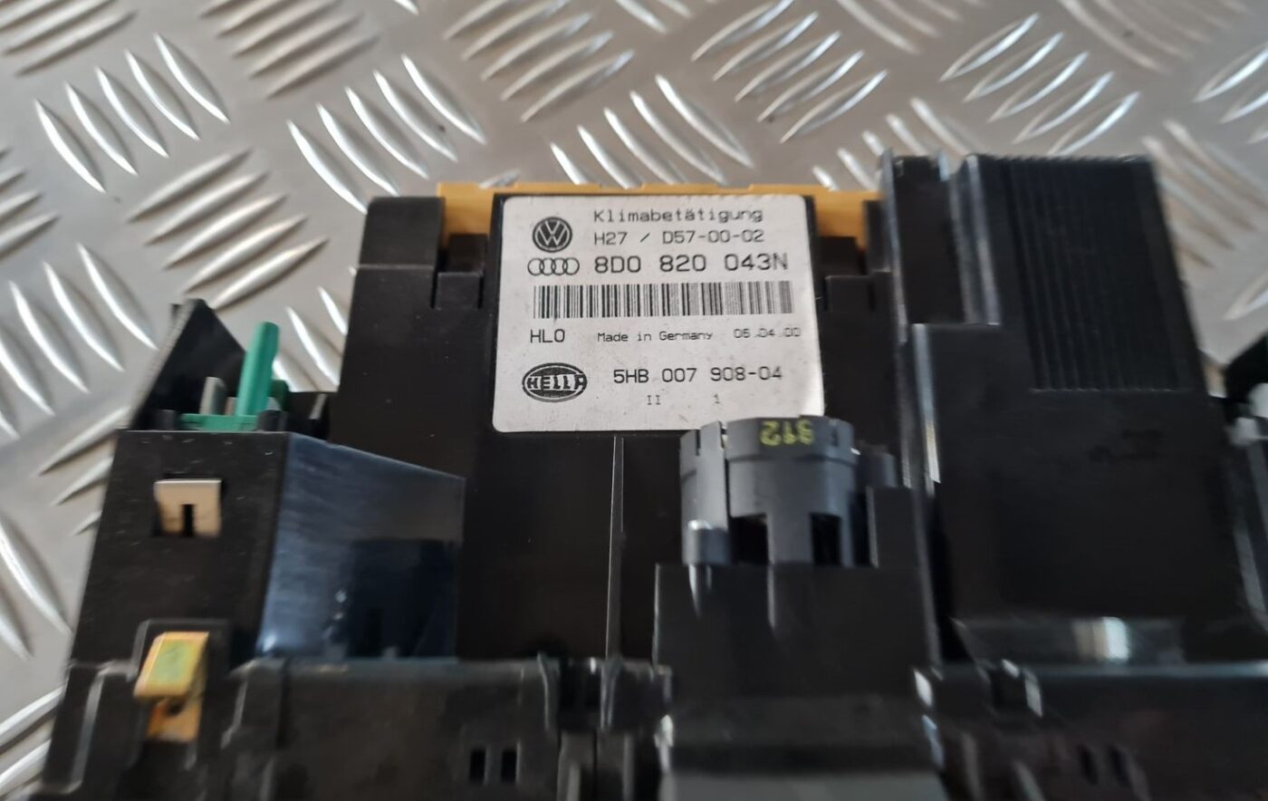 Klimata kontroles bloks priekš AUDI A4 2000 AVANT 6 Klimata kontroles bloks priekš AUDI A4 2000 AVANT