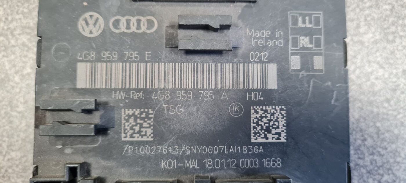 Durvju vadības bloks priekš AUDI A7 2011 SPORTBACK 4 Durvju vadības bloks priekš AUDI A7 2011 SPORTBACK