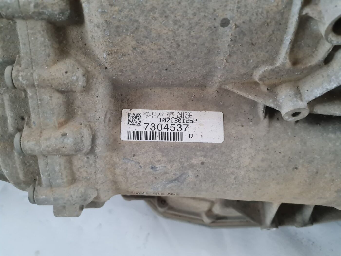 Automātiskā pārnesumkārba priekš AUDI A6 2008 11 Automātiskā pārnesumkārba priekš AUDI A6 2008