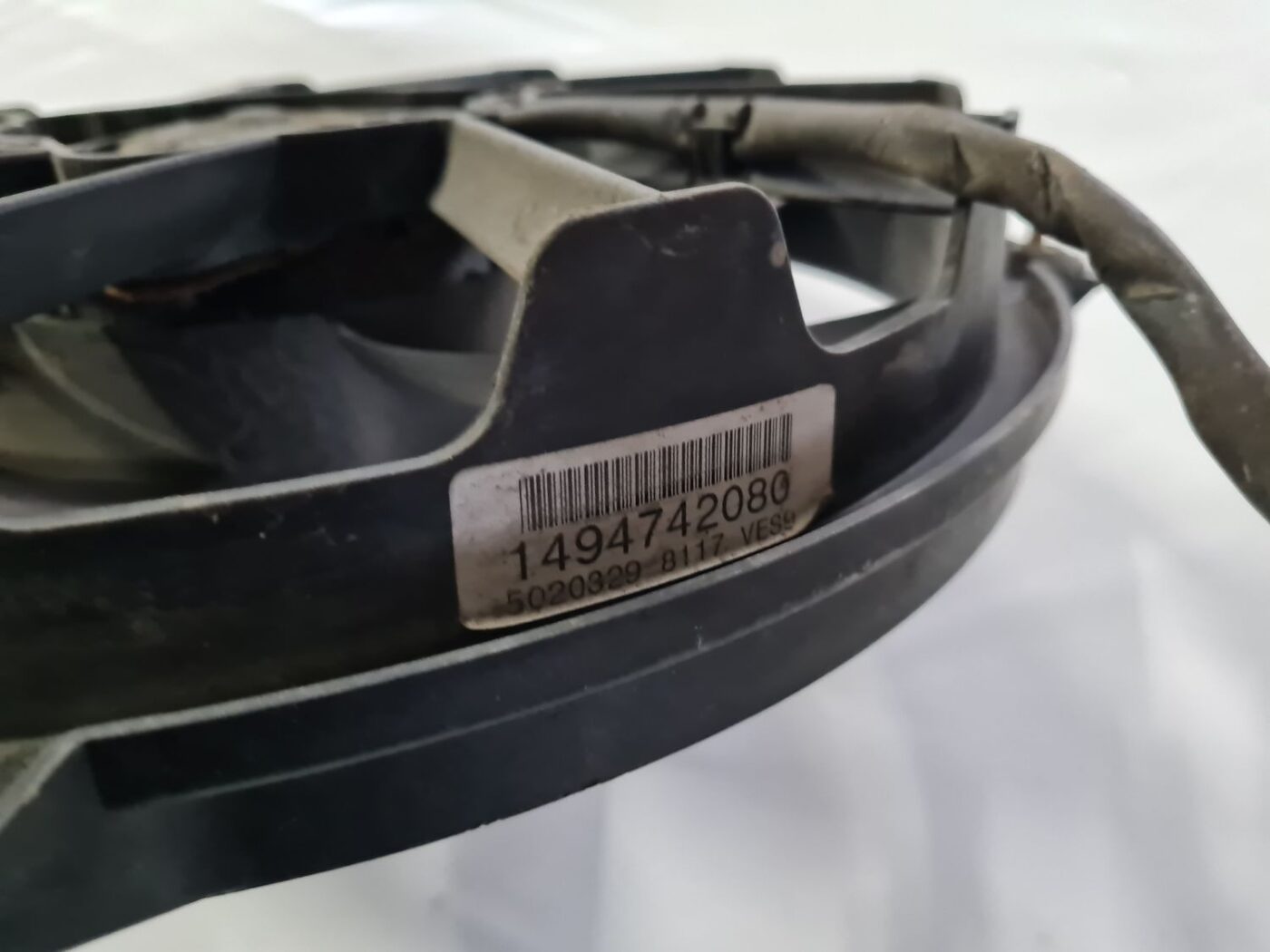 Dzesēšanas radiatora ventilators priekš CITROEN C8 2005 3 Dzesēšanas radiatora ventilators priekš CITROEN C8 2005