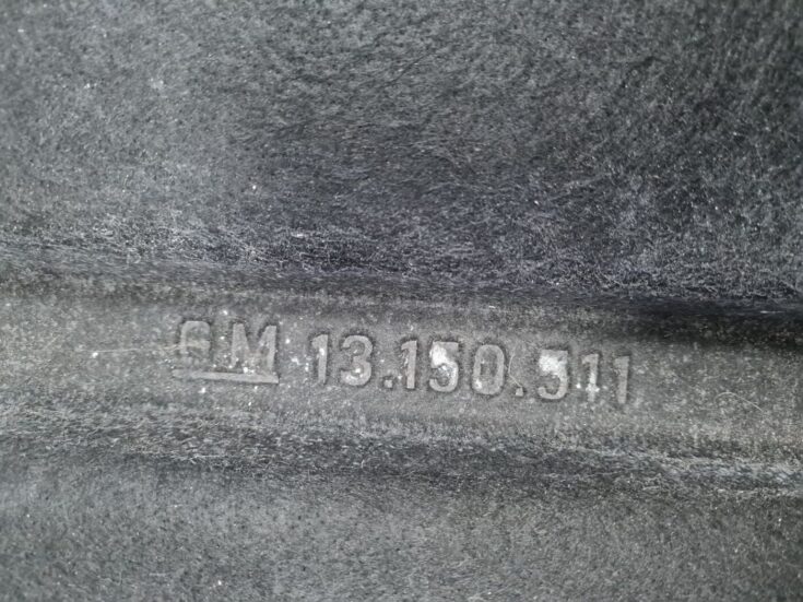 Pārsega trokšņa izolācija priekš OPEL MERIVA 2004