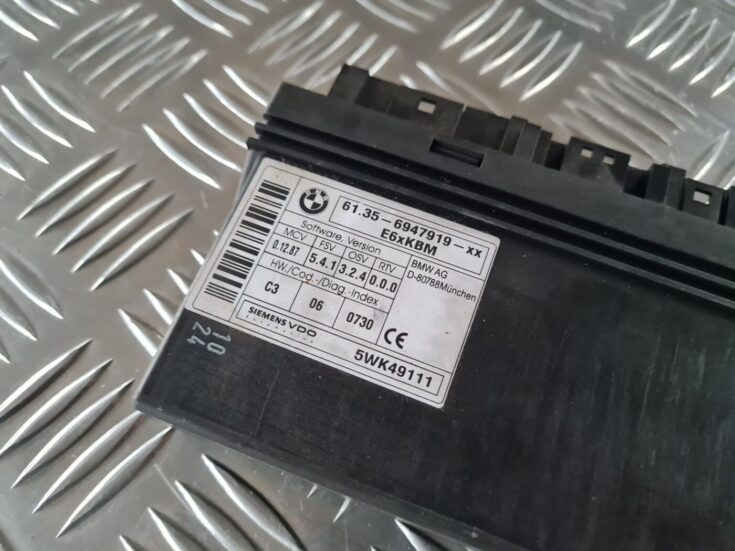 Komforta vadības bloks priekš BMW 6 E63 645 2004