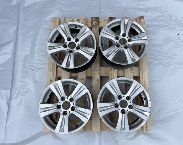 Lietie diski - vieglmetāla (kpl) priekš BMW 1 E87 2009 WHITE
