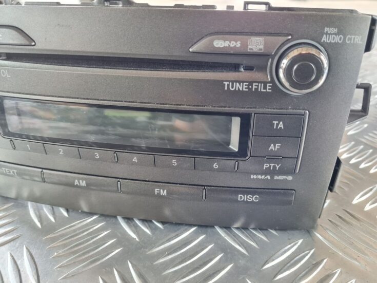 CD/DVD/Navigācijas bloks priekš TOYOTA AURIS 2007
