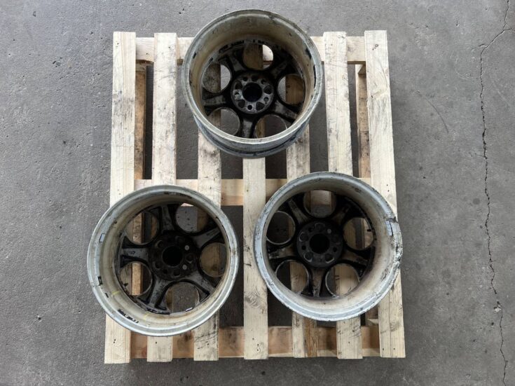 Lietais disks - vieglmetāla priekš VOLVO V70 2003 GREY