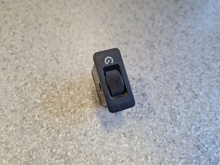 Gaismas spilgtuma regulēšanas poga priekš BMW 530D E39 2001 TOURING