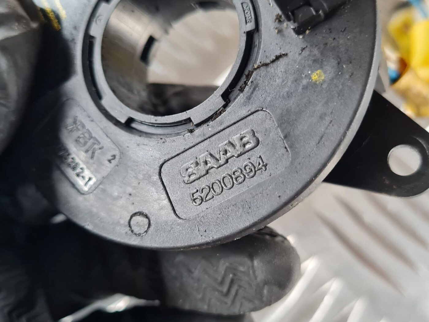 Drošības spilvena slīdgredzens priekš SAAB 9-5 1999 5 Drošības spilvena slīdgredzens priekš SAAB 9-5 1999