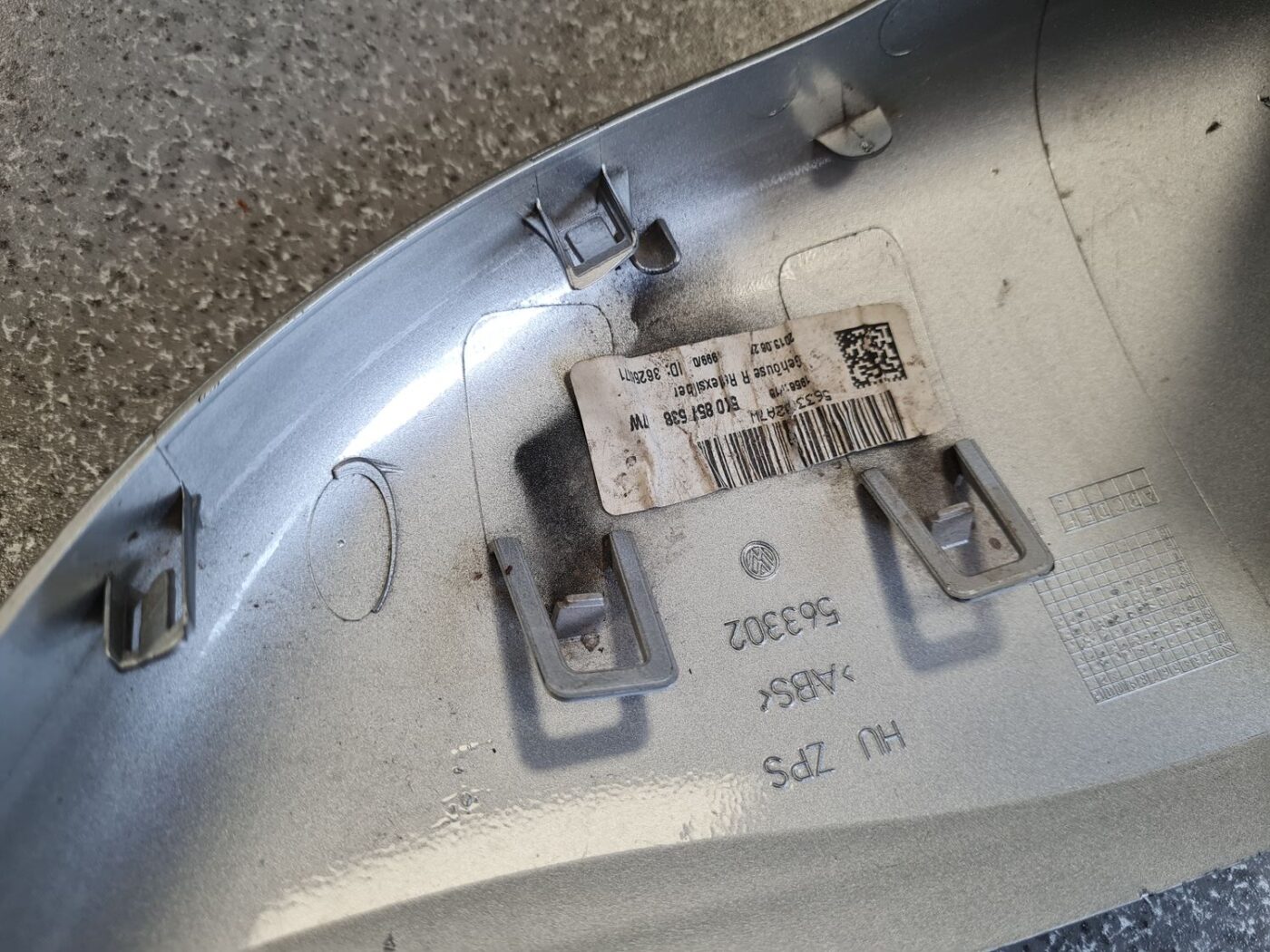 Ārēja spoguļa vāks priekš VW GOLF VARIANT 2012 5 Ārēja spoguļa vāks priekš VW GOLF VARIANT 2012